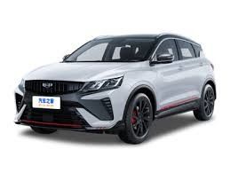 5 Kursi Geely Binyue Cool 1.5TD SUV Mobil Dengan 4 Silinder Mesin Bensin