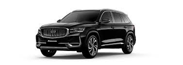 Terbaru Geely Manjaro 2025 SUV Mobil Hitam Warna Dengan 2.0L 4 Silinder Engine
