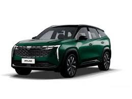 Geely Atlas Ultimate Version Kompak Crossover SUV Bahan Bakar Mobil Hibrida