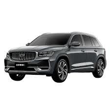 Sistem 4WD Geely Manjaro 2021 SUV Warna Abu-abu Dengan Mesin 2.0TD